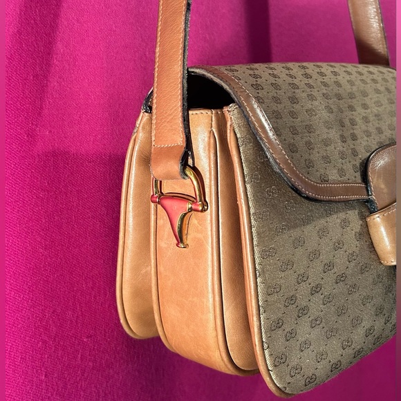 1970’s Vintage Gucci Horsebit 1955 Shoulder Bag - Picture 8 of 13